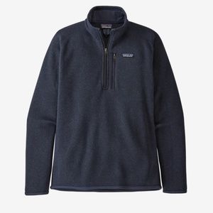 Patagonia Women's Better Sweater 1/4 Zip Size X-Large in New Navy